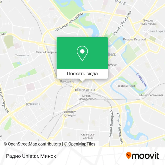 Карта Радио Unistar