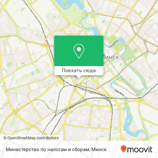 Карта Министерство по налогам и сборам