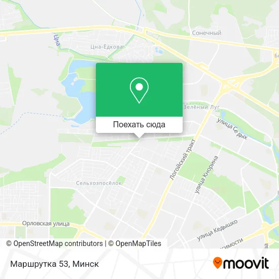 Карта Маршрутка 53