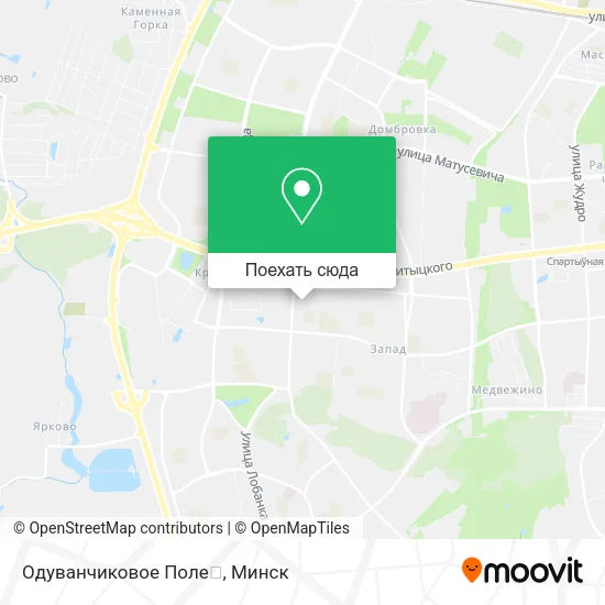Карта Одуванчиковое Поле🌻