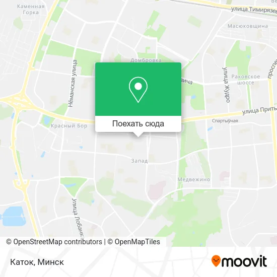 Карта Каток