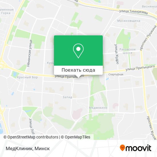 Карта МедКлиник
