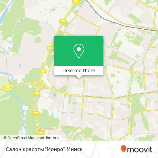 Карта Салон красоты "Монро"