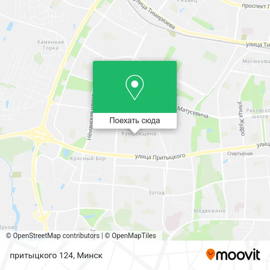Карта притыцкого 124