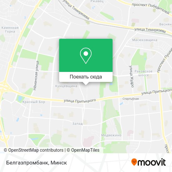 Карта Белгазпромбанк