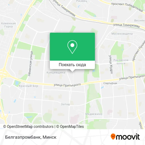 Карта Белгазпромбанк