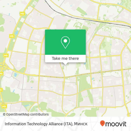 Карта Information Technology Alliance (ITA)