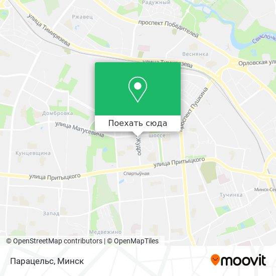 Карта Парацельс