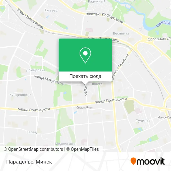 Карта Парацельс