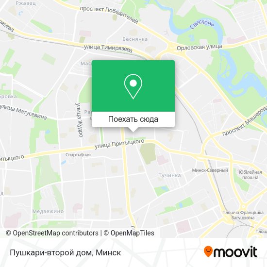 Карта Пушкари-второй дом