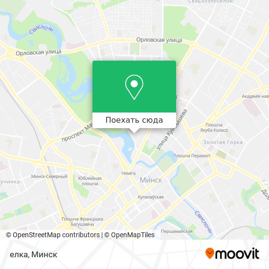 Карта елка