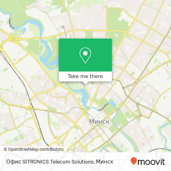Карта Офис SITRONICS Telecom Solutions