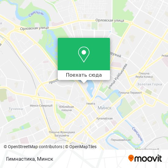 Карта Гимнастика