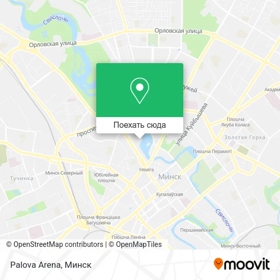 Карта Palova Arena