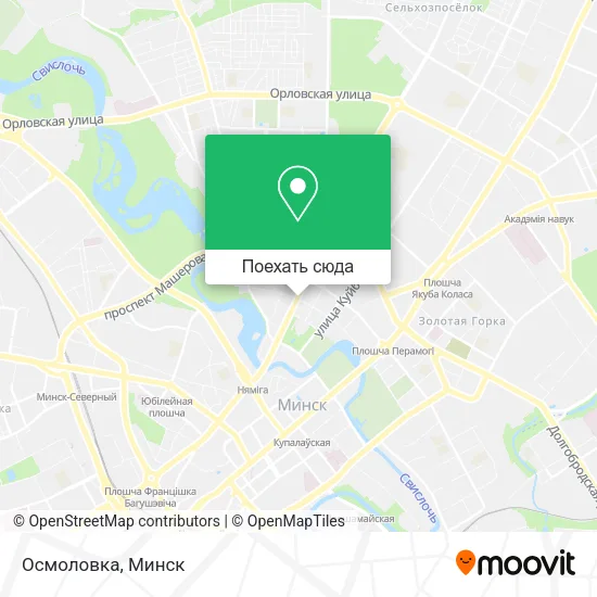 Карта Осмоловка
