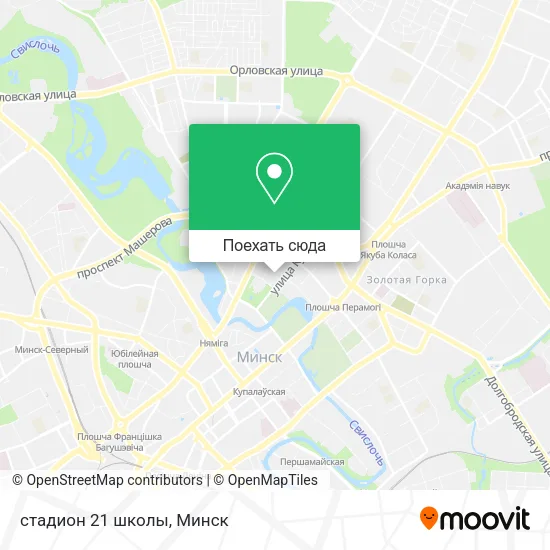 Карта стадион 21 школы