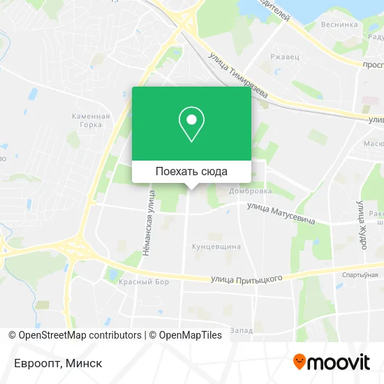 Карта Евроопт