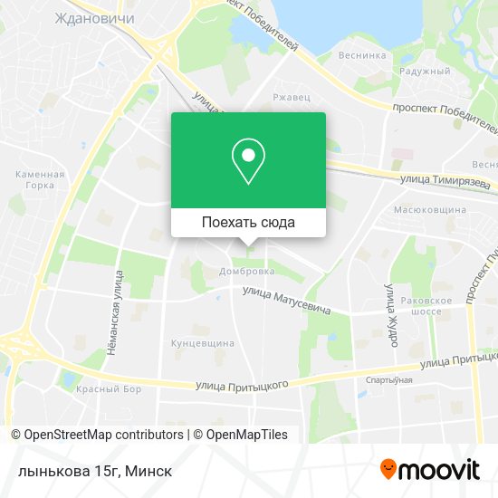 Карта лынькова 15г