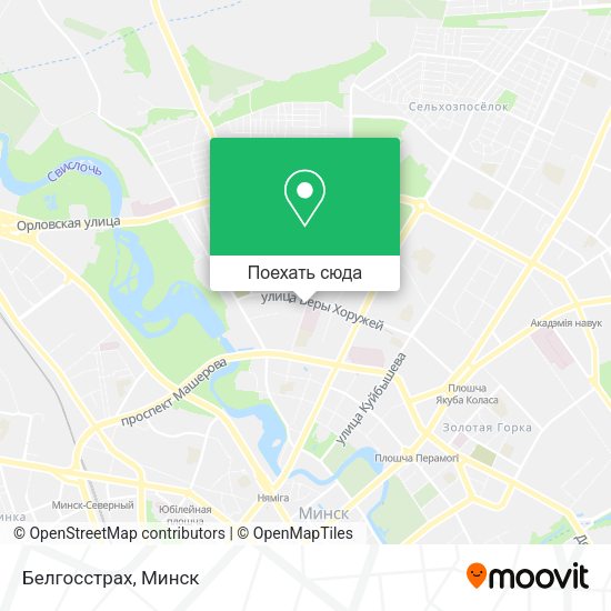 Карта Белгосстрах