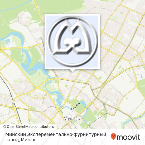 Карта Минский Эксперементально-фурнитурный завод