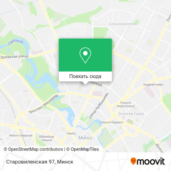 Карта Старовиленская 97