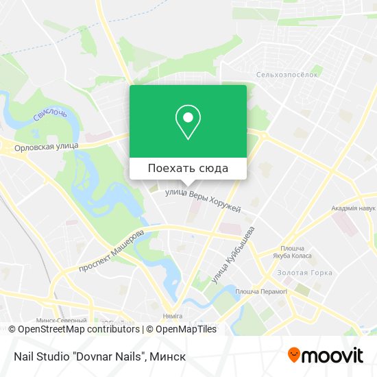 Карта Nail Studio "Dovnar Nails"