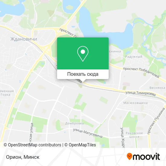 Карта Орион
