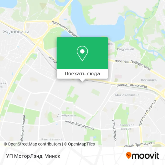Карта УП МоторЛэнд