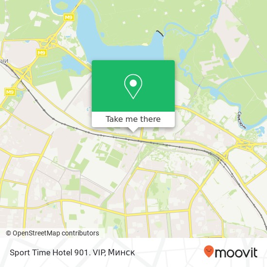 Карта Sport Time Hotel 901. VIP