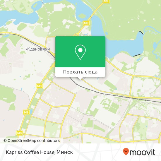 Карта Kapriss Coffee House