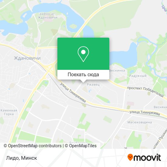 Карта Лидо