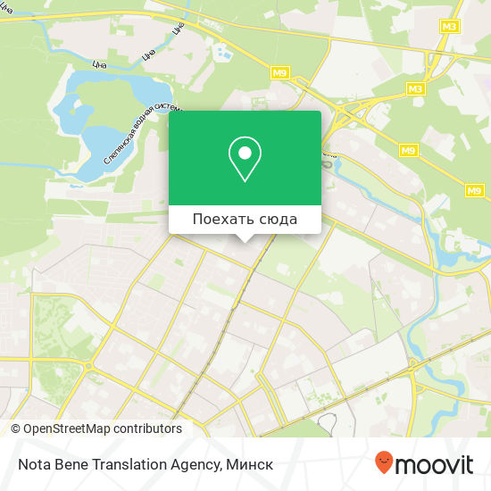 Карта Nota Bene Translation Agency