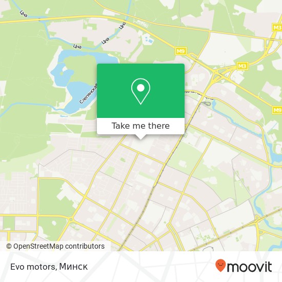 Карта Evo motors