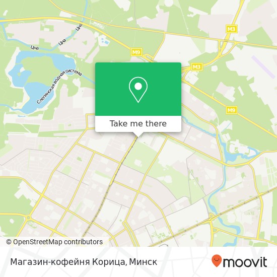 Карта Магазин-кофейня Корица