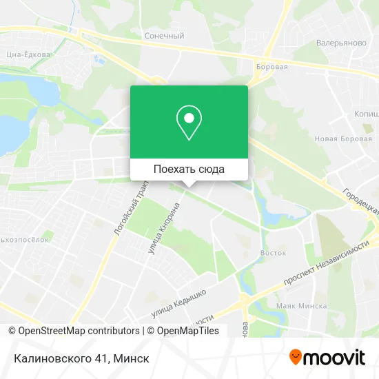 Карта Калиновского 41