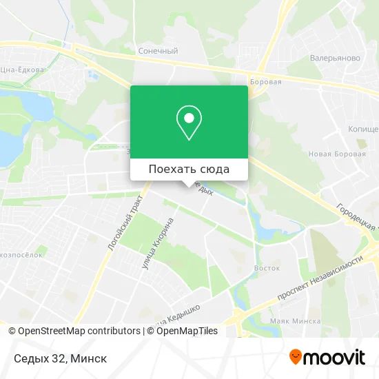 Карта Седых 32