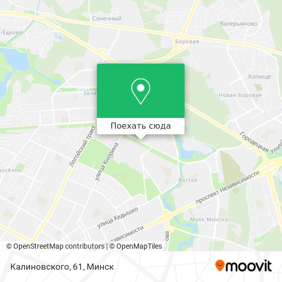 Карта Калиновского, 61