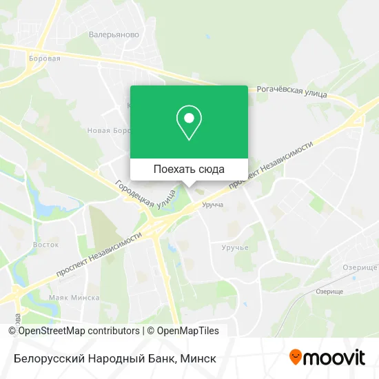Карта Белорусский Народный Банк