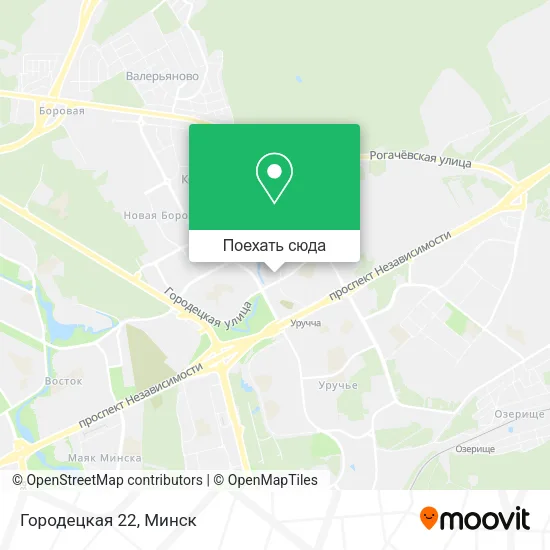 Карта Городецкая 22