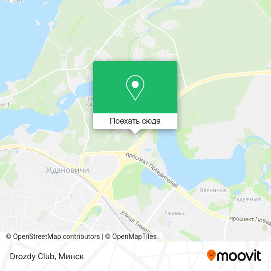 Карта Drozdy Club