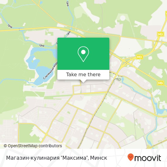 Карта Магазин-кулинария "Максима"