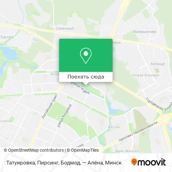 Карта Татуировка, Пирсинг, Бодмод, — Алёна