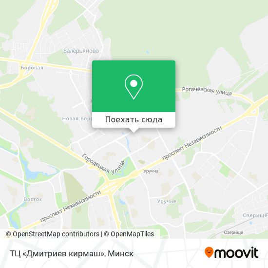 Карта ТЦ «Дмитриев кирмаш»
