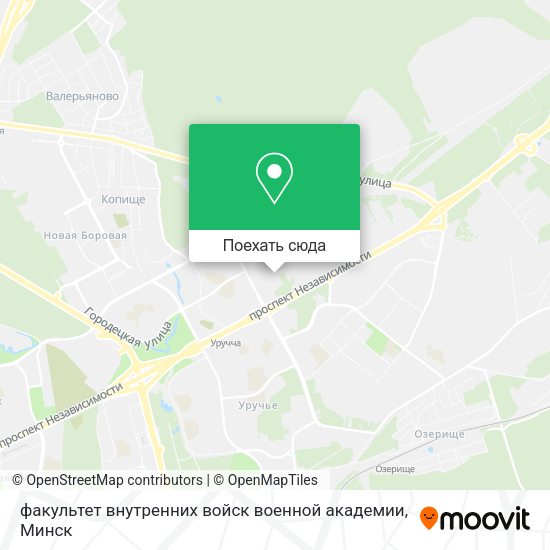 Карта факультет внутренних войск военной академии