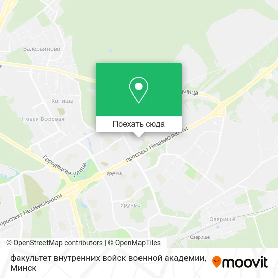 Карта факультет внутренних войск военной академии