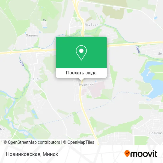 Карта Новинковская