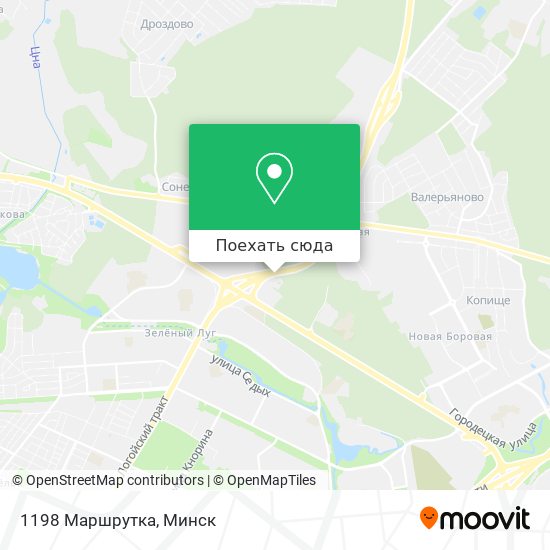 Карта 1198 Маршрутка