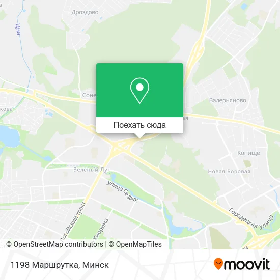 Карта 1198 Маршрутка