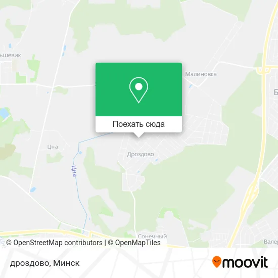 Карта дроздово
