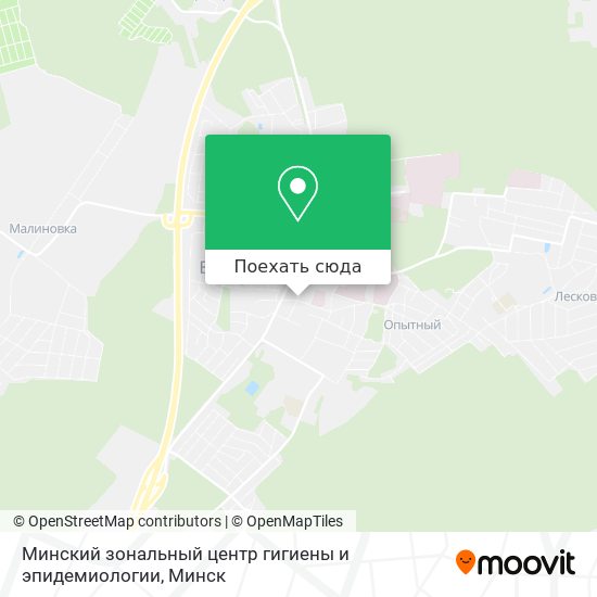 Карта Минский зональный центр гигиены и эпидемиологии